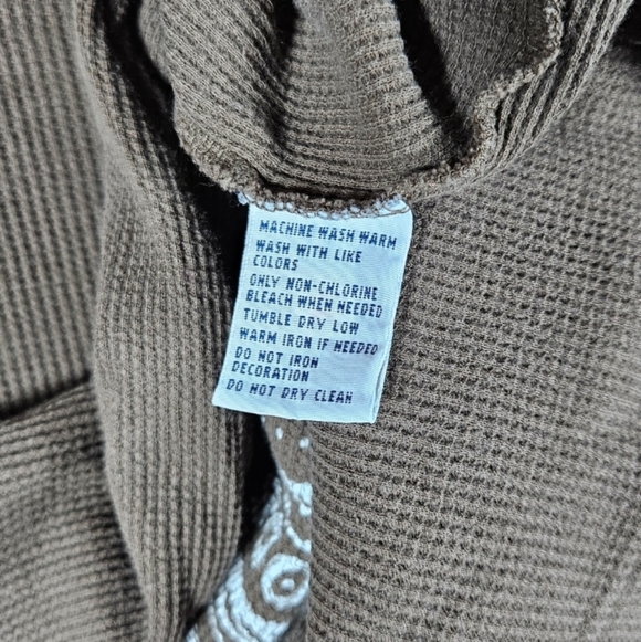 Vintage Polo Ralph Lauren Lightweight Graphic Thermal Shirt / Mens Size Medium - Picture 10 of 11